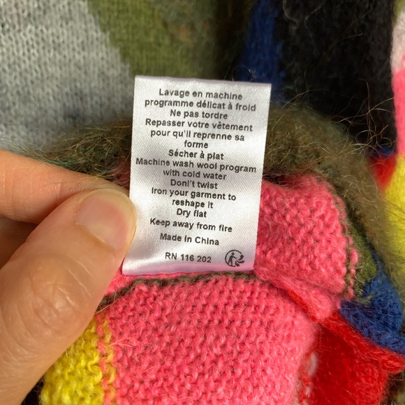 Zadig & Voltaire Diane Wool-Blend V-Neck Sweater [Size M] - Picture 5 of 5